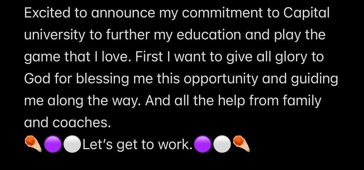 All glory to God✝️

<a href="/Cap_Baseball/">Capital University Baseball</a> 
<a href="/H_Martin23/">Holden Martin</a> 
<a href="/IndianaNsr/">NSR Indiana Scouting</a>