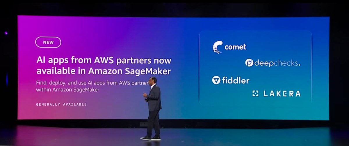 bznotes's tweet image. Exciting to see @fiddler_ai as a Tier-1 partner of the new #SagemakerAI platform. 

Check out our All-in-One Enterprise AI Observability platform - we’re shaping the future of AI to be not just powerful, but also trustworthy.