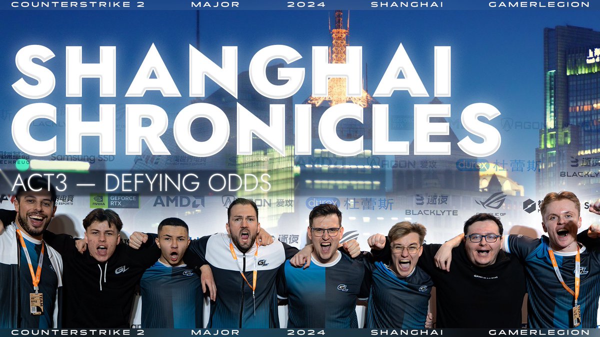 GamerLegion (@gamerlegion) on Twitter photo Want to see how we beat the odds?
Get in the Major mood by watching our latest vlog from Shanghai - facing <a href="/1mongolz/">The MongolZ</a> and <a href="/PassionuaGG/">PassionUA.gg</a>, the vibes after qualifying for the Elimination Stage and many more BTS moments!
LINK BELOW 👇 Want to see how we beat the odds?
Get in the Major mood by watching our latest vlog from Shanghai - facing <a href="/1mongolz/">The MongolZ</a> and <a href="/PassionuaGG/">PassionUA.gg</a>, the vibes after qualifying for the Elimination Stage and many more BTS moments!
LINK BELOW 👇