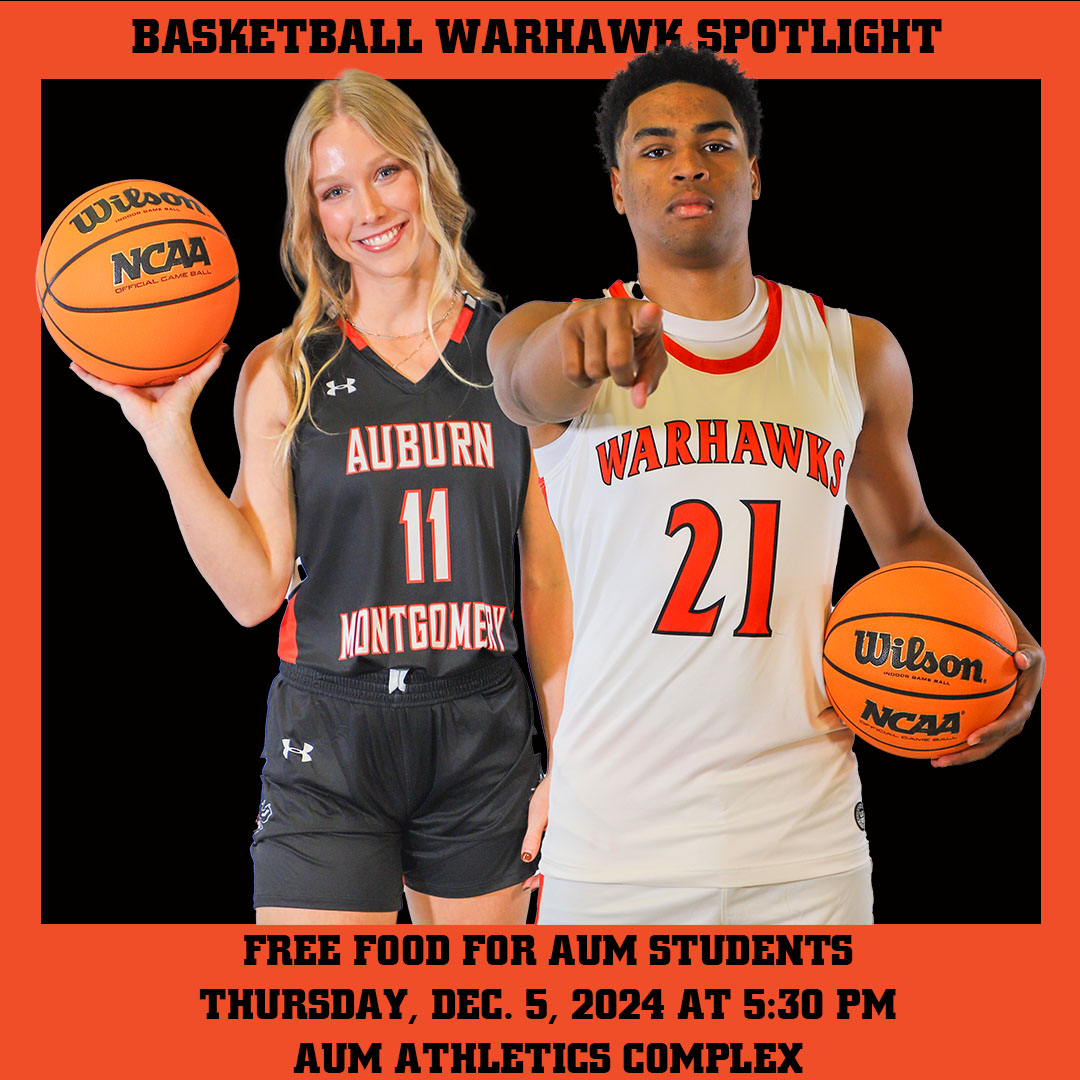 Join us tomorrow at AUM Athletics Complex for the GSC Opener &amp; Warhawk Spotlight! 🏀

#WeAreAUM