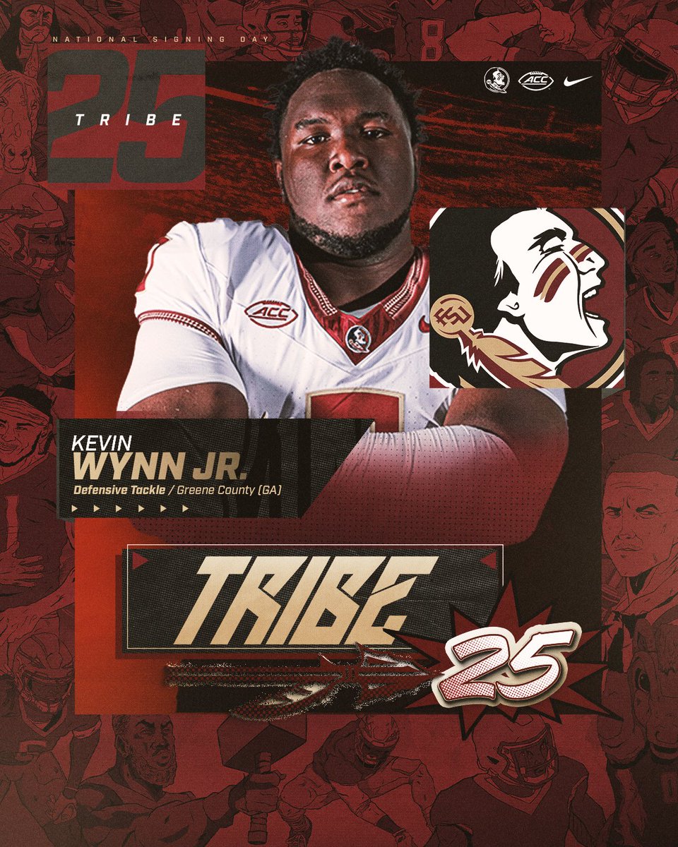 FSUFootball's tweet photo. Remember the name - a top-10 defensive lineman is 🔒 in to #Tribe25. Welcome to the #NoleFamily, @Jutwoslick!

https://t.co/zdh624RvLN https://t.co/nAY6eqCa8n