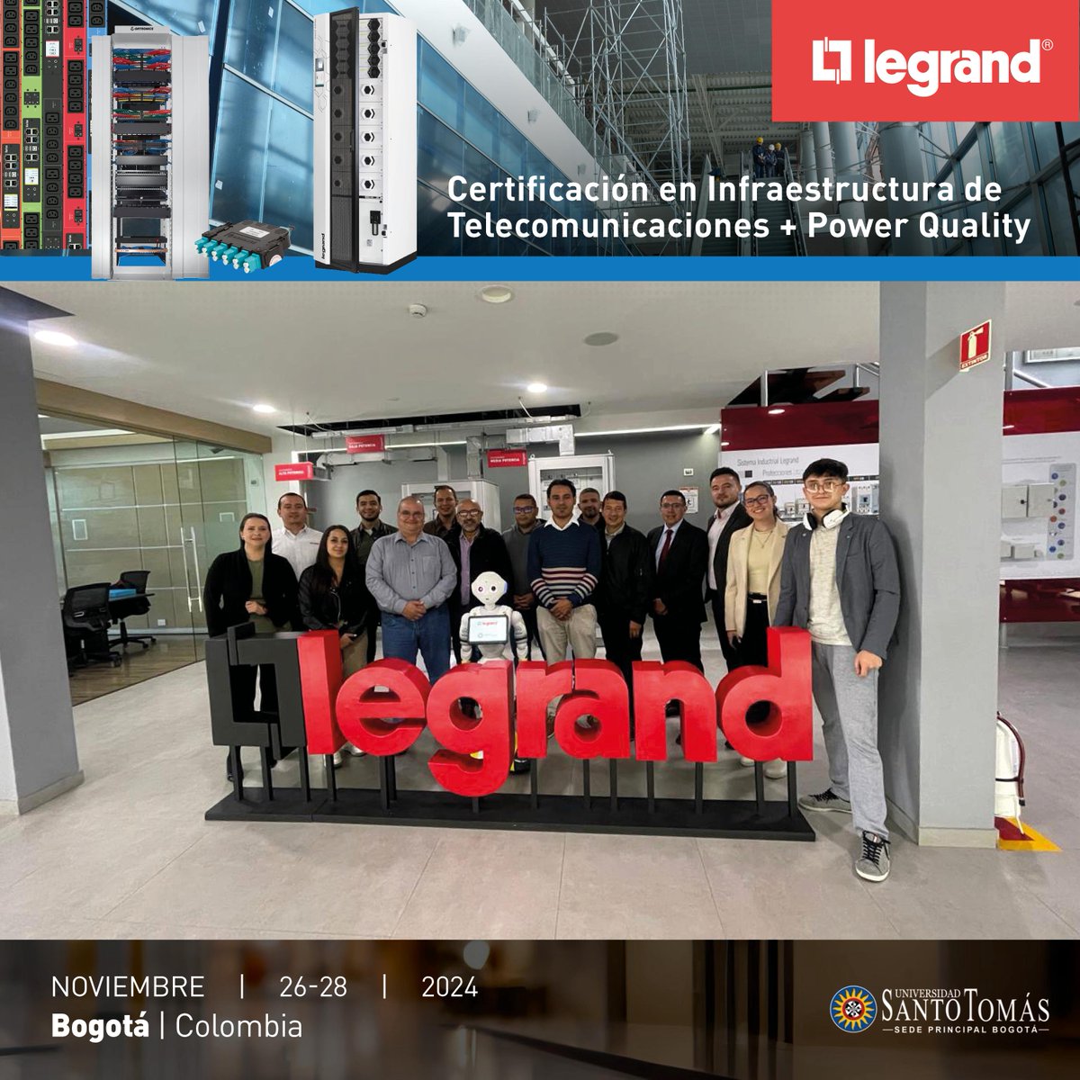 📡✨Certificación en Telecomunicaciones y Power Quality ⚡💡
Completamos con éxito la certificación en Telecomunicaciones 🛜y Power Quality ⚡profundizando en infraestructura, calidad de energía y normativas actuales📜. Los participantes fortalecieron sus habilidades con