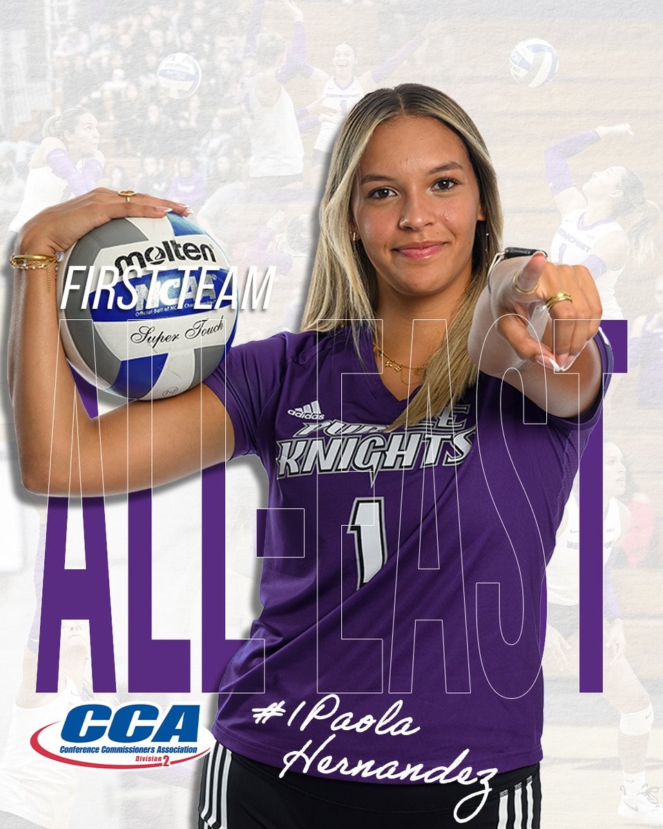 Congratulations to Paola Hernandez and Lucia Tomiello on being voted to the D2CCA's All-East Region Team! 🏐🏐🏐

Hernandez ➡️ 1st Team
Tomiello ➡️ 2nd Team

STORY: tinyurl.com/ya3jxs3m