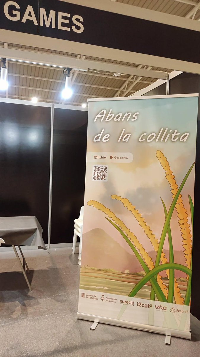 FractalTeamGame's tweet image. Starting tomorrow and until Sunday, we’ll be at the Amposta fair with the VAG, showcasing our latest games! 

Come and play, there will be giveaways!! 😄

#indieGame #indieDev #gameDev