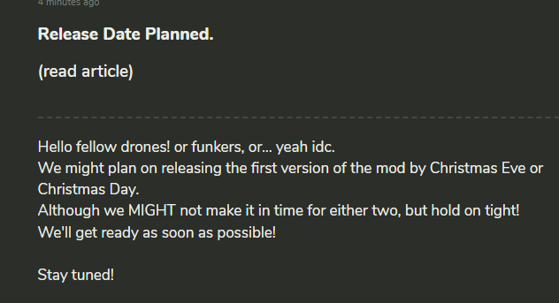 TylerTheInkDev1's tweet image. the release date plan, chat

#mdtwt #md #fnf #fnfmod #murderdrones #fridaynightfunkin #fridaynightfunkinmod #fnfmods 

@UntitledDrones follow the twitter acc of the mod :D