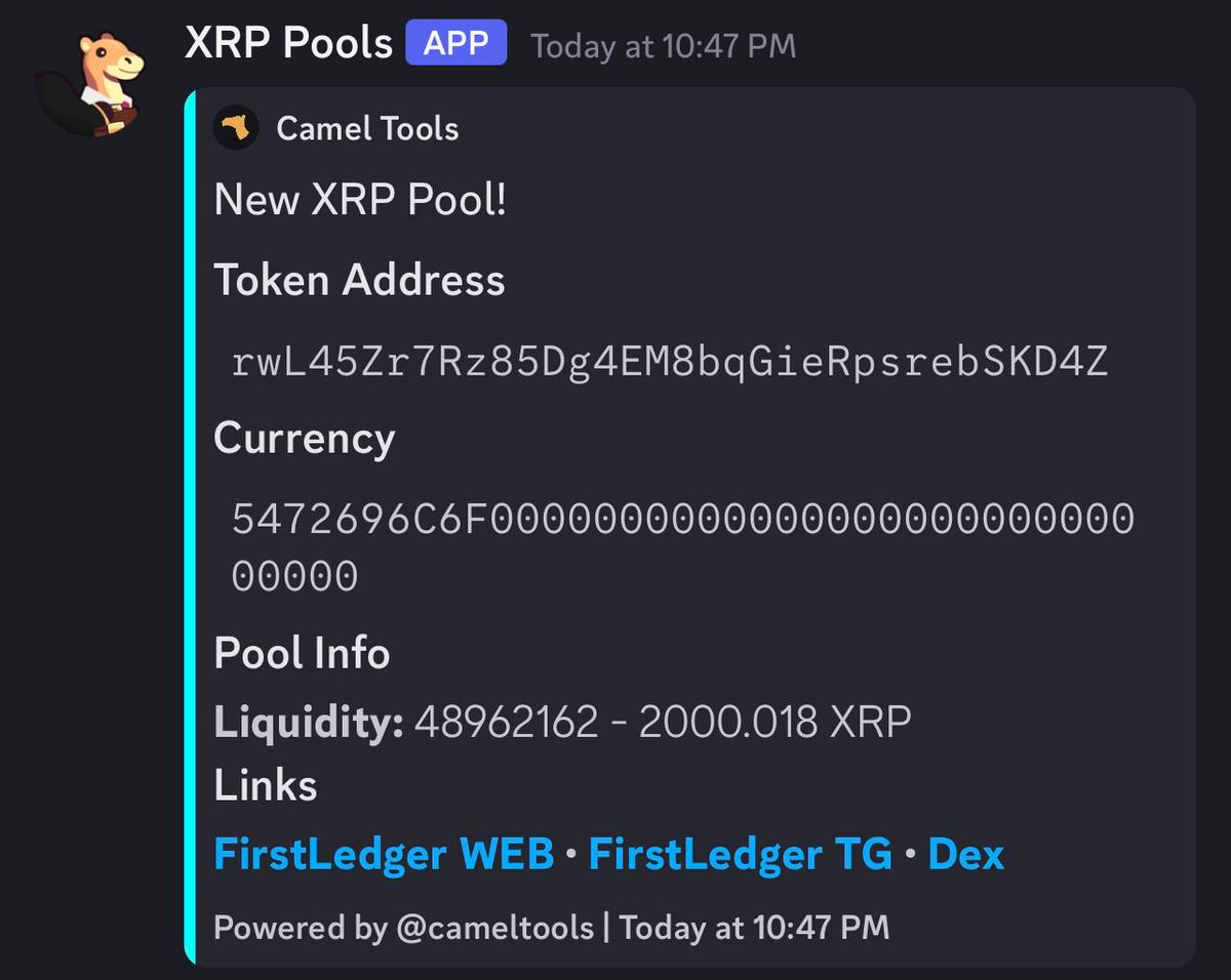 cameltools's tweet photo. Stay ahead of every meta with Camel Tools 🐪

XRP tracking is now live!

👉 https://t.co/3s8QzMnydG https://t.co/wfqRxvfrEs