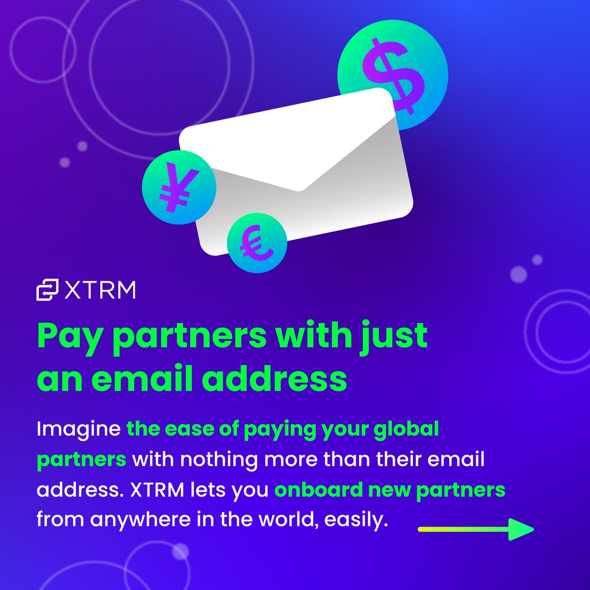 xtrmlive's tweet image. Smarter Global Partner Payments with XTRM 🌐💼

Transform the way you manage your Global Channel Partner Programs:

📧 Pay with just an email address – Seamlessly onboard partners from anywhere in the world.

[1/3]

#globalpayments #partnerpayments #automatedpayments #fintech