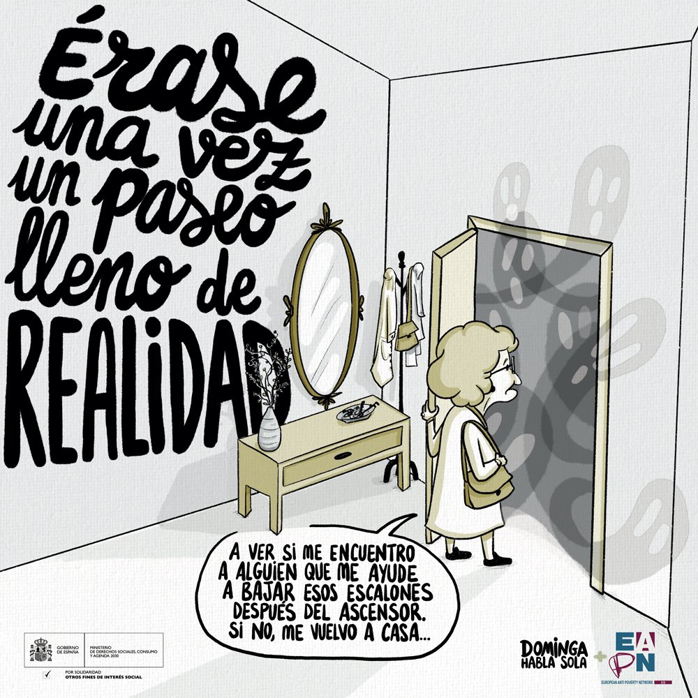 🏠✨ ¿Qué significa una vivienda digna y accesible para las #personasmayores? 
A través de una investigación llevada a cabo desde EAPN-ES, se ha abordado cómo las viviendas y los entornos urbanos influyen directamente en la calidad de vida de las personas mayores.  👇🏼(1/6)