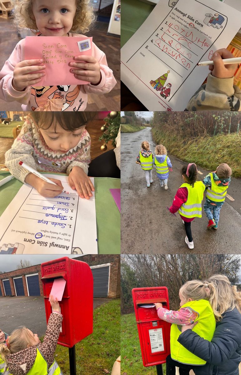 🎅🏽Paratoi at y Nadolig drwy greu 📝i <a href="/SantaCymraeg/">🎅🏼 Sion Corn 🎅🏼</a> a phostio’n llythyron yn ein 📮lleol / It’s beginning to feel a lot like Christmas in Cylch!