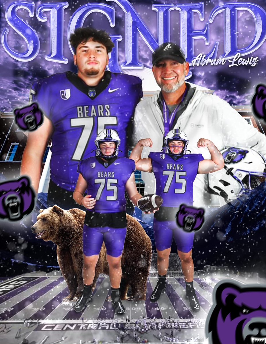 1000% COMMITTED!! Thank you to my family, friends,  and coach's that have helped me get to where I am now. Wouldn't have been possible without yall. With that being said, <a href="/UCA_Football/">𝗨𝗖𝗔 𝗕𝗘𝗔𝗥𝗦 𝗙𝗢𝗢𝗧𝗕𝗔𝗟𝗟</a> It's time to work!! <a href="/NathanBrownUCA/">Nathan Brown</a> <a href="/CoachGBoykin/">Gunnar Boykin - UCA</a> <a href="/walkerashburn47/">walker ashburn</a>