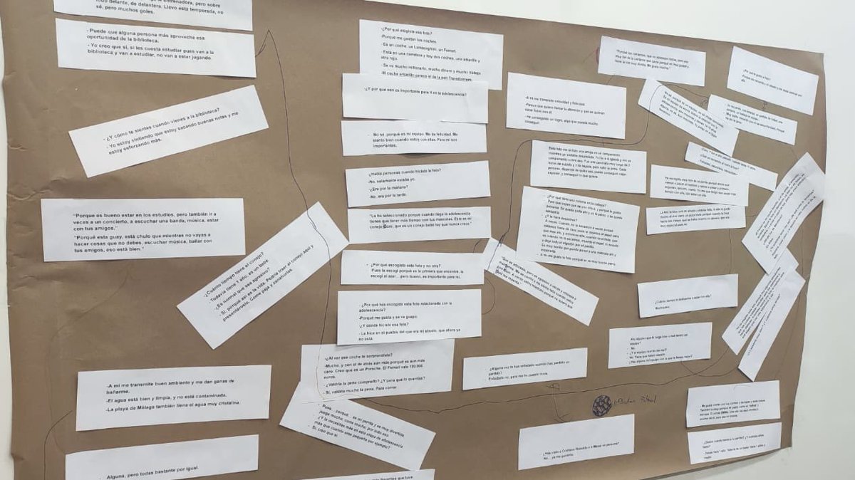 IESRosarioAcuna's tweet image. El alumnado de Taller de Competencias Básicas de 1ºESO hoy, en la sesión de conclusiones del trimestre del proyecto #Foto_edu “La foto-elicitacion como estrategia educativa inclusiva para afrontar el absentismo escolar” @calvosorayauni @fotoeduproyecto @laurafdezrgo @uniovi_info