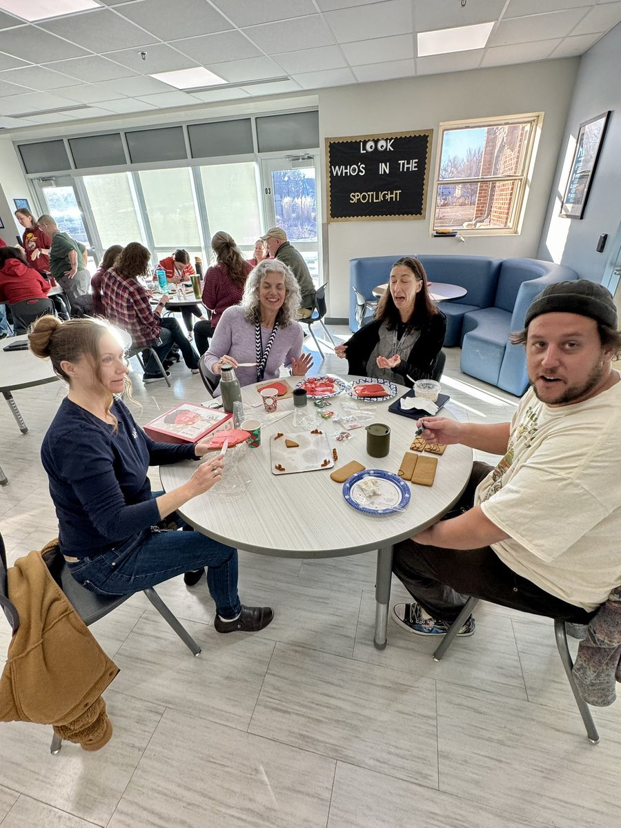 Students are going to vote on the best gingerbread house