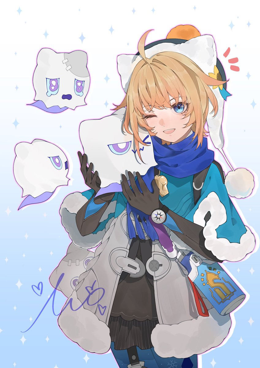 #HonkaiStaiRail
玲可和呜呜伯～