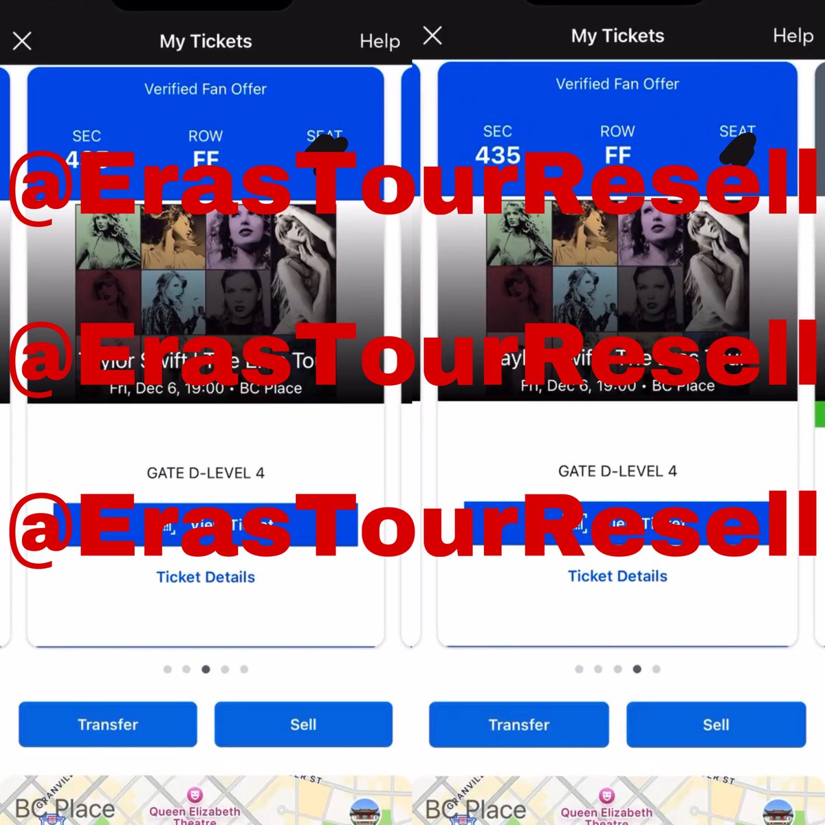 Eras Tour Resell tweet media