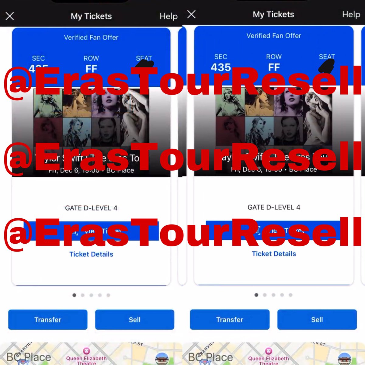 Eras Tour Resell tweet media
