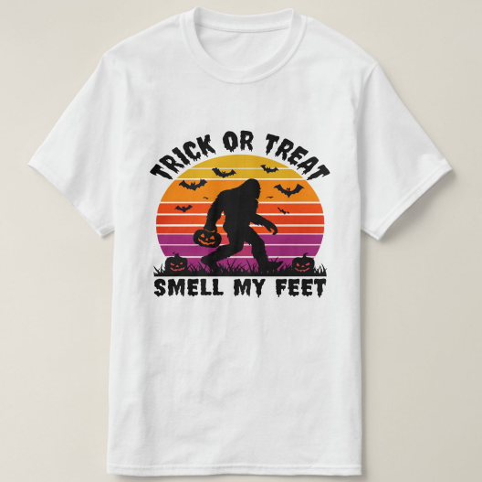 MohammedRa50287's tweet photo. Spooky meets retro! Bigfoot with a pumpkin under a colorful sunset, perfect for Halloween lovers. #Halloween #vintage #pumpkin #designer #art 
https://t.co/pvk1Is1WUy https://t.co/RJD0AAwXHS