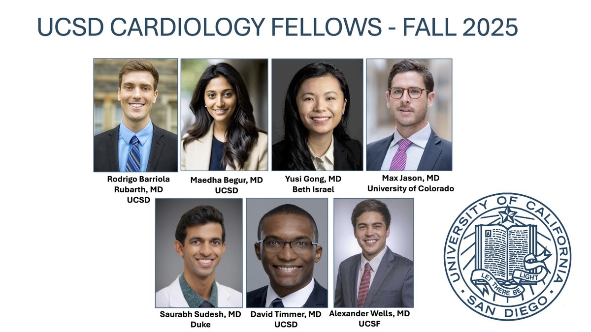 UC San Diego Cardiology (@ucsdcardiology) on Twitter photo We are thrilled to announce our new class of incoming cardiology fellows <a href="/UCSDCardFellows/">UC San Diego Cardiology Fellows</a>!
<a href="/ucsdim/">UCSD Internal Medicine Residency</a> <a href="/UCSDHealthSci/">UC San Diego Health Sciences</a> <a href="/AnnaMcDivitMD/">Anna McDivit Mizzell, MD, FACC</a> <a href="/hsbhatia/">Harpreet Bhatia</a>
<a href="/EricAdler17/">Eric Adler</a> <a href="/laithalsh/">Laith Alshawabkeh, MD, MSc</a> <a href="/AntoinetteBirs/">Antoinette Birs, MD</a> <a href="/QuanBuiMD/">Quan Bui</a> <a href="/matthewcarazo/">Matthew (He/Him/His)</a> <a href="/LRCASTEL/">Luis R Castellanos MD, MPH</a> <a href="/loridanielsmd/">Lori Daniels</a> <a href="/EKDuranMD/">Edward K. Duran</a> <a href="/T_GuptaMD/">Tripti Gupta</a> <a href="/GordonHo_EP/">Gordon Ho</a> <a href="/JonHsuMD/">Jonathan Hsu, MD</a> We are thrilled to announce our new class of incoming cardiology fellows <a href="/UCSDCardFellows/">UC San Diego Cardiology Fellows</a>!
<a href="/ucsdim/">UCSD Internal Medicine Residency</a> <a href="/UCSDHealthSci/">UC San Diego Health Sciences</a> <a href="/AnnaMcDivitMD/">Anna McDivit Mizzell, MD, FACC</a> <a href="/hsbhatia/">Harpreet Bhatia</a>
<a href="/EricAdler17/">Eric Adler</a> <a href="/laithalsh/">Laith Alshawabkeh, MD, MSc</a> <a href="/AntoinetteBirs/">Antoinette Birs, MD</a> <a href="/QuanBuiMD/">Quan Bui</a> <a href="/matthewcarazo/">Matthew (He/Him/His)</a> <a href="/LRCASTEL/">Luis R Castellanos MD, MPH</a> <a href="/loridanielsmd/">Lori Daniels</a> <a href="/EKDuranMD/">Edward K. Duran</a> <a href="/T_GuptaMD/">Tripti Gupta</a> <a href="/GordonHo_EP/">Gordon Ho</a> <a href="/JonHsuMD/">Jonathan Hsu, MD</a>