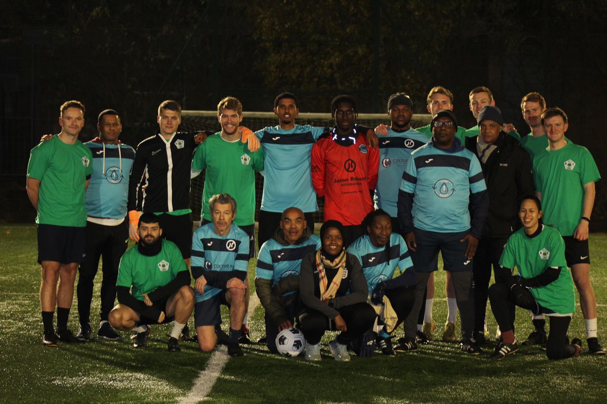 JasonRobertsFdn's tweet photo. The incredible Jawahir Roble, the UKβs first female Muslim referee and an ambassador for our @HeritageFundUK Empower 2 Achieve program, officiated our Social Value Cup! π Inspiring the next generation through football. π #SocialValueCup #Empower2Achieve https://t.co/wZ4lZqM3U8