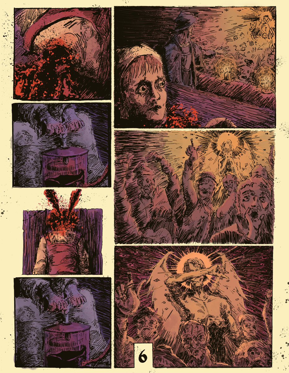 Any comic publishers out there? Iv nearly finished my first horror short set during the dissolution of the monasteries and will be thinking about printing and distributing soon. Would love to make some contacts in the publishing world. 

Please rt