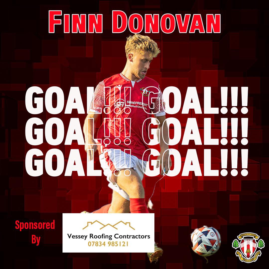34’ | GOAL!
An unbelievable move from the team sees the ball move from midfield down to Brown, who strides down the wing before squaring it to Donovan, who taps home!

🔴Campion AFC- 1
🔵Thackley- 2