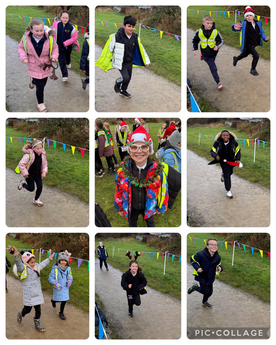 🏃 Jingle Jog 🏃🏼‍♀️everyone had a great time today. We felt very festive and the children showed great determination as they made their way around the course <a href="/inspire_pe/">Inspire PE</a>