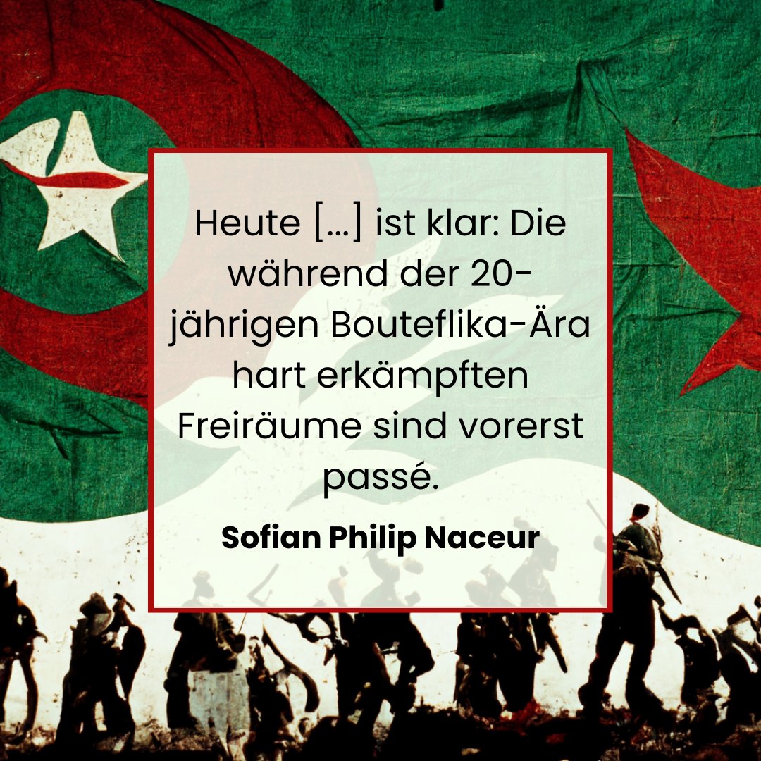 Der nächste Artikel unseres Algeriendossiers ist da ✨Sofian Naceur ordnet die vergangene #Wahl in diesem Jahr in #Algerien ein.