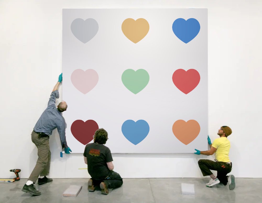 XXHeartYou's tweet photo. New Drop on Friday on @MagicEden !

Love, Sex, and Drugs.

"Damien Hirst's spots become hearts in this 1000-piece exploration of human chemistry. Each work named after a different compound that shapes how we feel."

Details 👇 https://t.co/cXFSdHfUW1