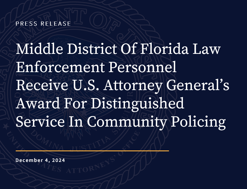 USAO Middle Florida tweet media