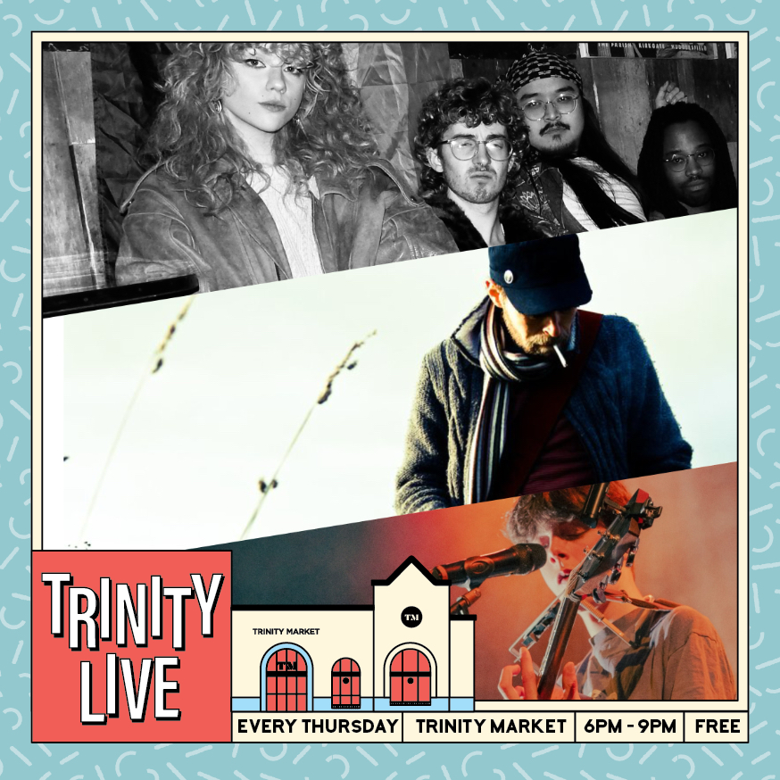 Trinity Live (@trinitylivehull) on Twitter photo TONIGHT // Beautiful indie/soul and acoustic sounds from some of Yorkshire's finest: @rushbondsmusic, <a href="/jodymckenna/">jody mckenna</a> and Ned Swarbrick (replacing @evebuckley_due to illness). Plus amazing street food and drinks from the market traders.
📅 Thursday 5th December at <a href="/TrinityMarket1/">Trinity Market Hull</a> TONIGHT // Beautiful indie/soul and acoustic sounds from some of Yorkshire's finest: @rushbondsmusic, <a href="/jodymckenna/">jody mckenna</a> and Ned Swarbrick (replacing @evebuckley_due to illness). Plus amazing street food and drinks from the market traders.
📅 Thursday 5th December at <a href="/TrinityMarket1/">Trinity Market Hull</a>