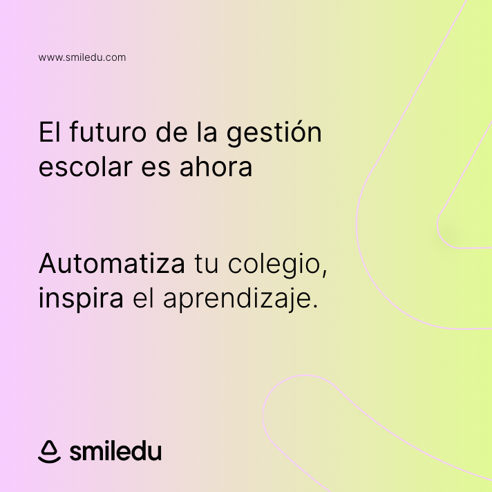 smiledu_com's tweet photo. El futuro de la gestión escolar es ahora: ¡Presentamos nuestro nuevo branding! Smiledu se renueva para convertirse en el corazón tecnológico que tu colegio necesita. 

Visita la nueva web: https://t.co/lGDGZG5GDI
Registra tu colegio: https://t.co/AxgTTQMLYV https://t.co/DNejItOFps
