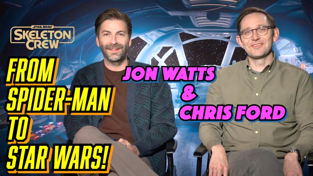 Star Wars #SkeletonCrew is a lot of fun and Lucasfilm picked the perfect pair to build a show like this. Enjoy the premiere tonight! Here’s my chat with the showrunners…

INTERVIEW WITH JON WATTS &amp; CHRIS FORD - From Spider-Man to Skeleton Crew 
youtu.be/42N-ClgNAa0