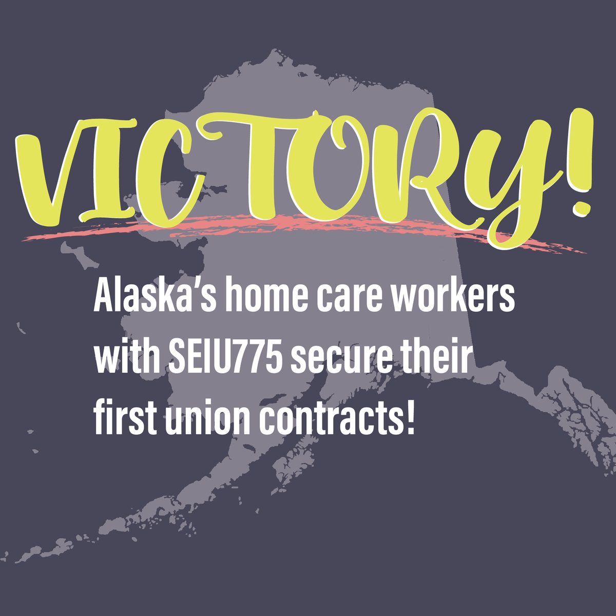 CareIsEssential's tweet photo. 📣 Big win for Alaska's home care workers! 

Nearly 1,000 caregivers with @SEIU775 at Consumer Direct and All Ways Caring have approved their first union contracts, setting starting wages at $22.25/hour &amp; securing critical benefits. #UnionsForAll https://t.co/PEadcTV3Mr