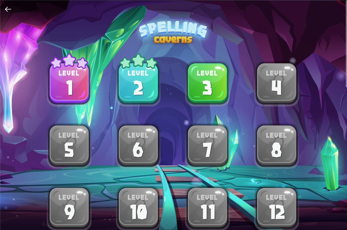 AcellusLearning's tweet photo. 🎓 Did you know? Engaging spelling activities can boost vocabulary, reading comprehension, &amp; writing skills!

✨ Introducing Spelling Caverns in #Acellus Gold! 

#AcceleratingLearning #EdTech #Spelling #EducationInnovation https://t.co/oy9aFudNMB