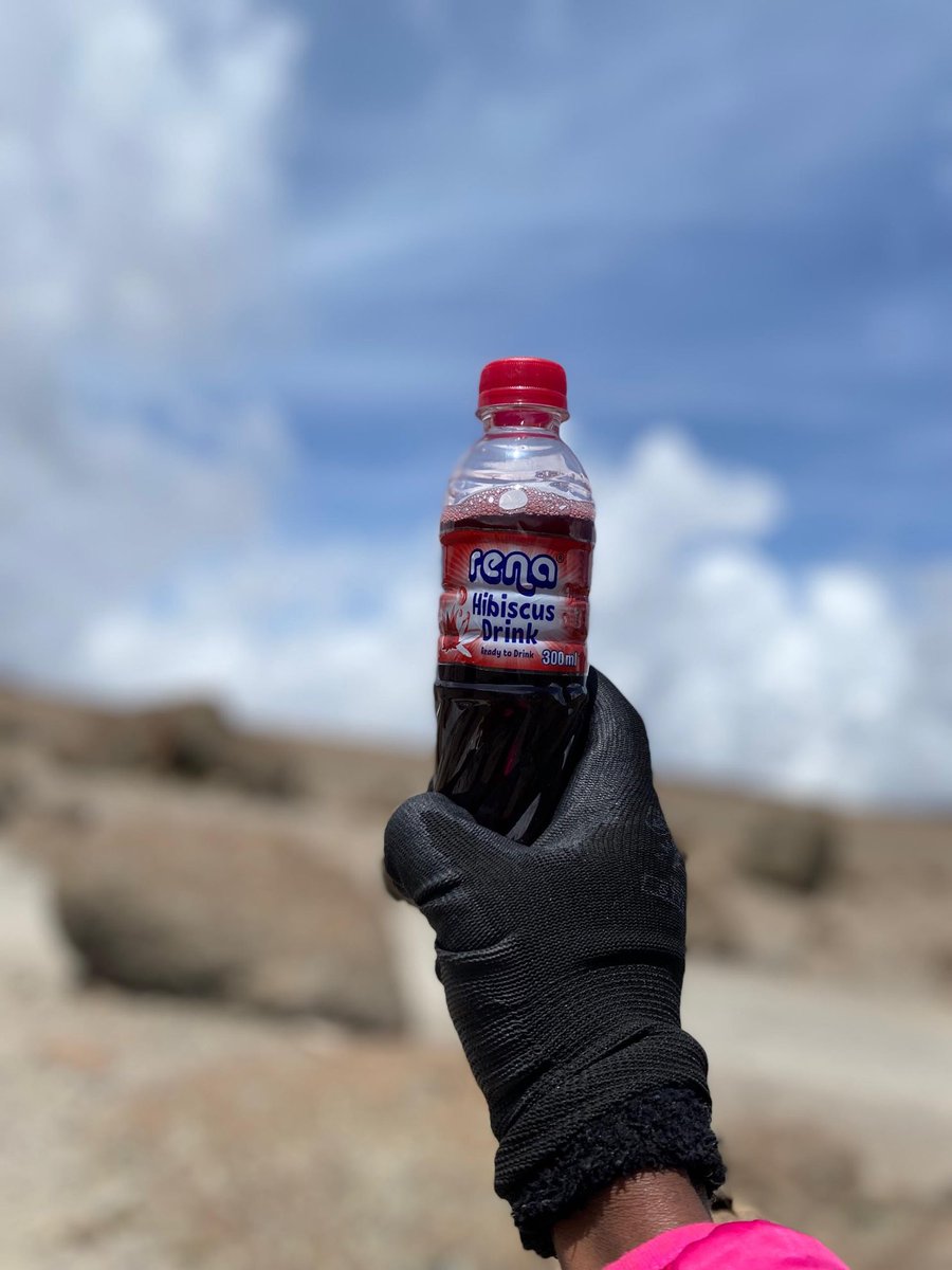 Hiking Mountains with Rena Hibiscus Juice: A dose of Iron and Vitamin C.