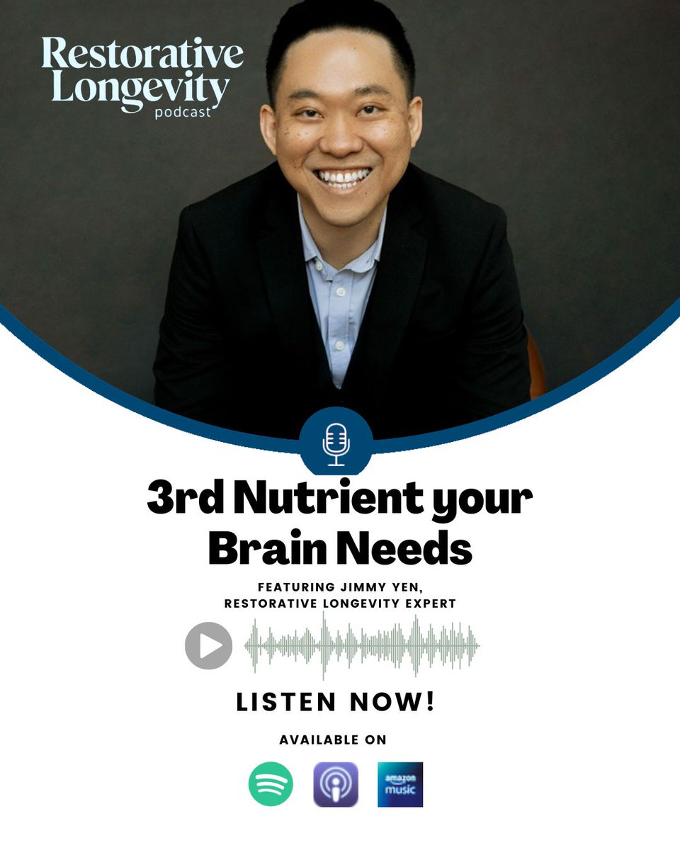 🧠 New Episode Alert: 3rd Nutrient Your Brain Needs 🧠

🎙️ Listen Now to uncover this brain-boosting secret and how to incorporate it into your life!

Available on:
Spotify: spoti.fi/3tRUtR3
Apple Podcasts: apple.co/3RBchd6
Amazon Music: amzn.to/3NcB1oT