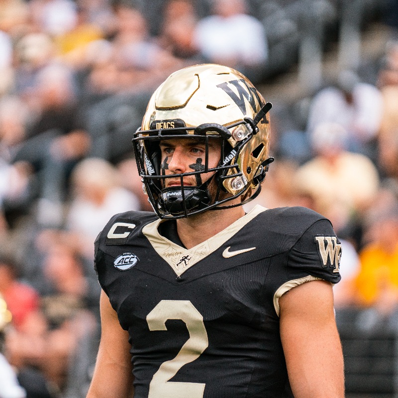 WakeFB's tweet photo. The sixth Jim Tatum award winner in program history 🏆

Given to the top senior football scholar-athlete in the ACC 🏈