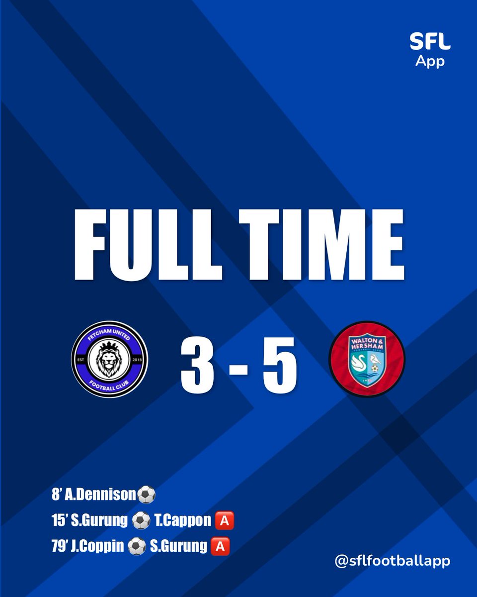 Not good enough yesterday. After going 2-0 up our standards dropped and we couldnt get back into it. 

See you sunday, UTF💙