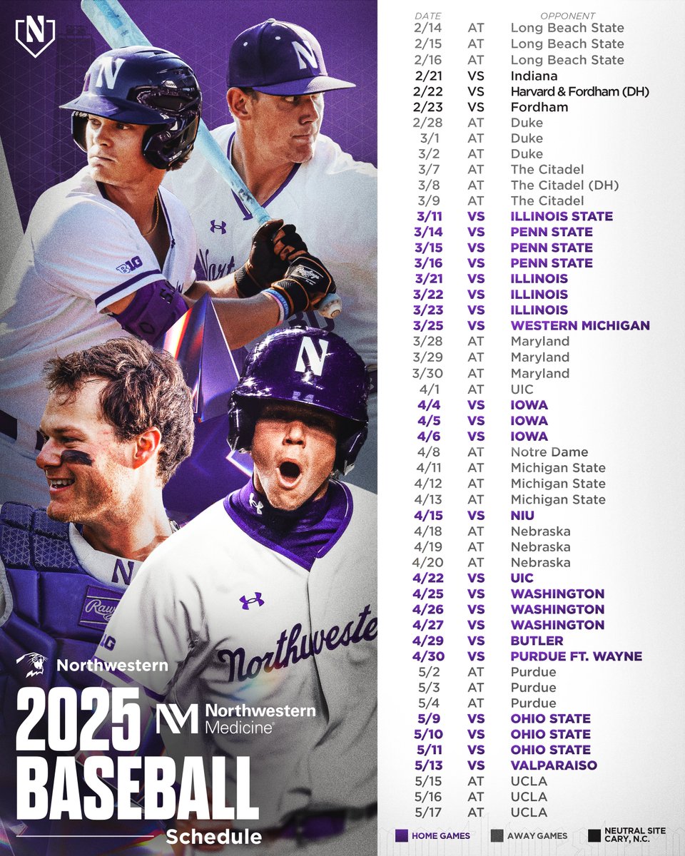 Northwestern Baseball tweet media