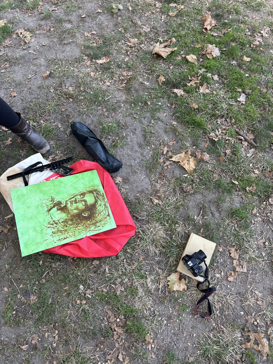 coldhealing's tweet photo. a few weeks ago i sat in washington square park for a portrait like a minor noble. ty @ava071242978105 https://t.co/3vZcq3lu5I