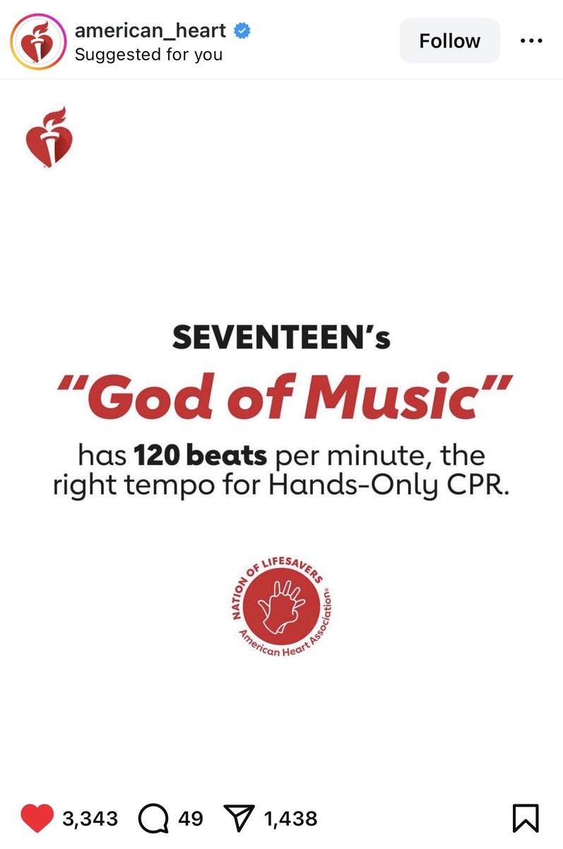 피드에 미국심장협회 계시물 떴는데
심폐소생술 음악의신 따라서 하면 bpm 딱 맞다궄ㅋㅋㅋ

우지의 음악이 또 이렇게 사람 살리네