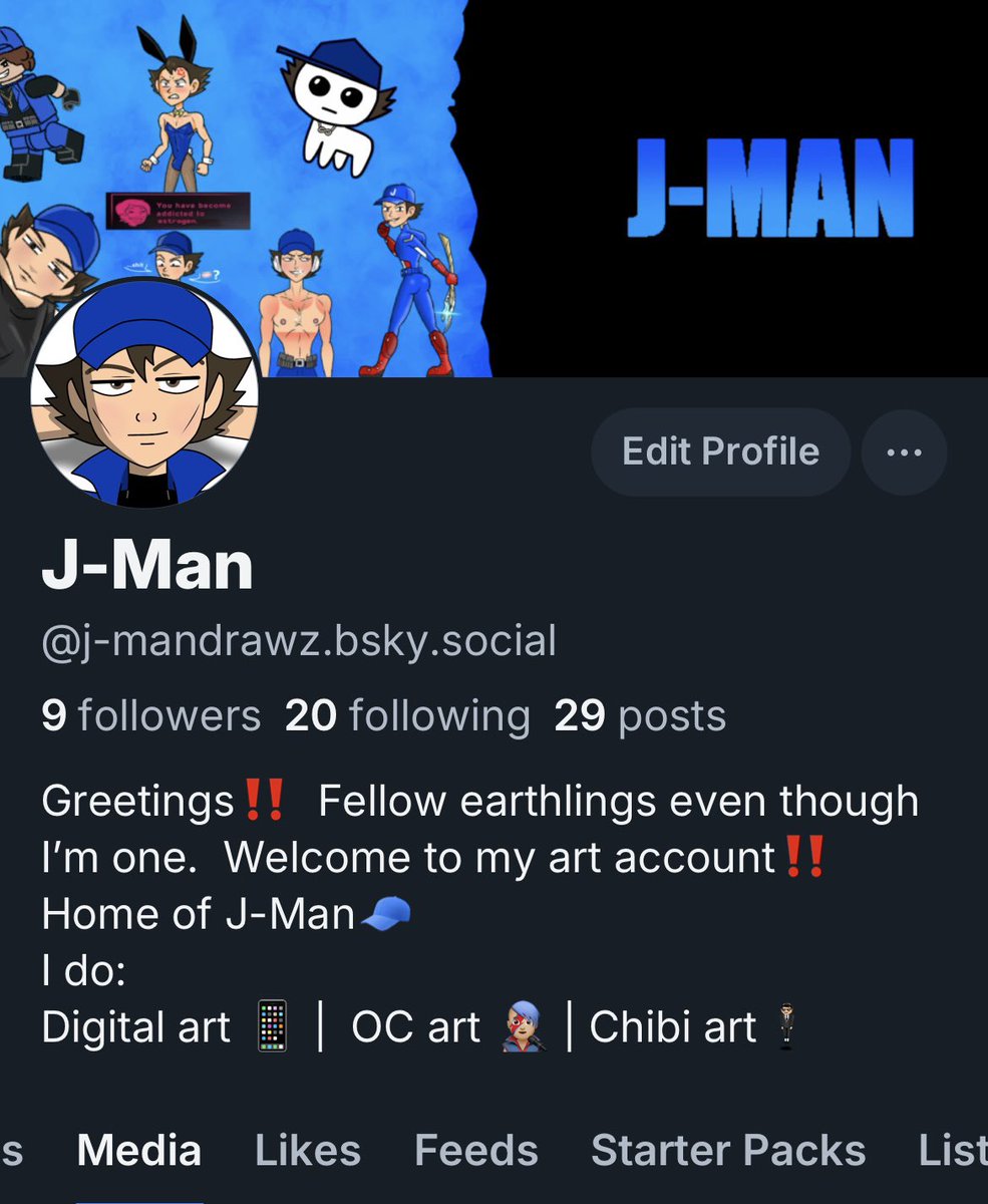 Hey guys so I’ve recently set up a Bluesky account!  It’s got a lot of art that I never posted here so make sure to check it out and give me a follow!  I might be moving there entirely