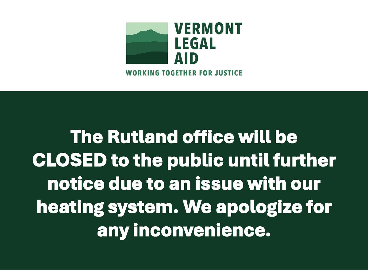 Vermont Legal Aid (@vtlegalaid) on Twitter photo 