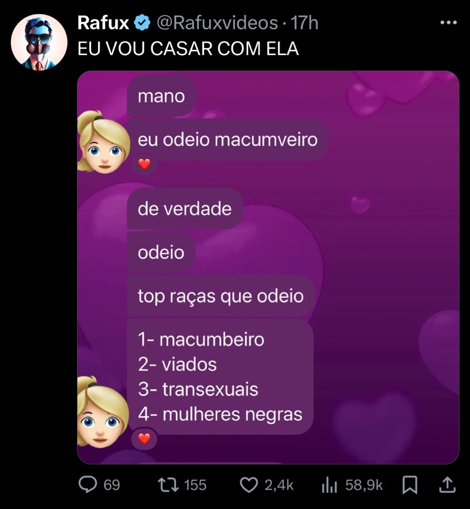 Direitistananet's tweet photo. esse aqui me deu vontade de desinstalar o X https://t.co/aOzfPb3aEt