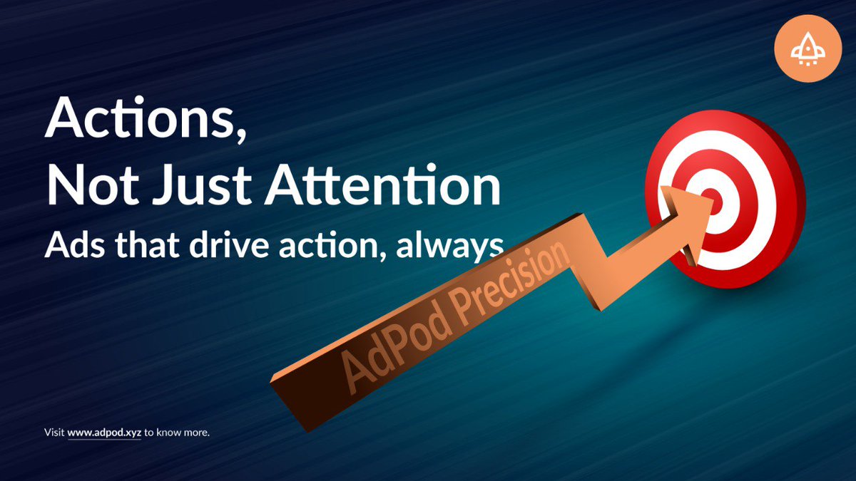 AdPodxyz's tweet image. 💡 Ever wonder why some #brands resonate while others fade into the noise?  

The secret? Meeting #customers where they ACT, not just where they look. 🎯  

AdPod bridges the gap with precision #targeting, ensuring your #ads spark action every time. 🚀  

Be seen. Be heard. Be…