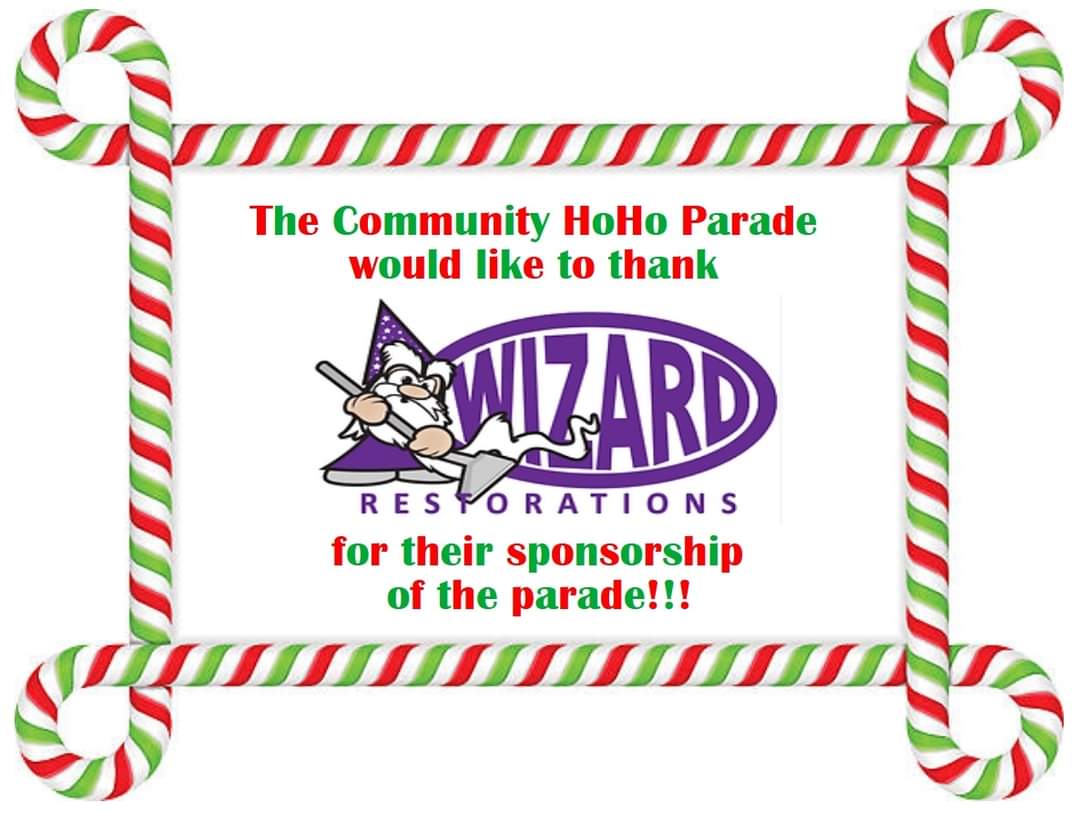 HoHoParade's tweet photo. The Community HoHo Parade would like to make a special shout out to Wizard Restorations for their sponsorship of the parade and providing Santa's candy canes!  🎅
#HoHoParade #WizardRestorations #SanBernardino #ChristmasLights #SantaClaus #ClassicCars #Santa https://t.co/LvMMRdMRPH
