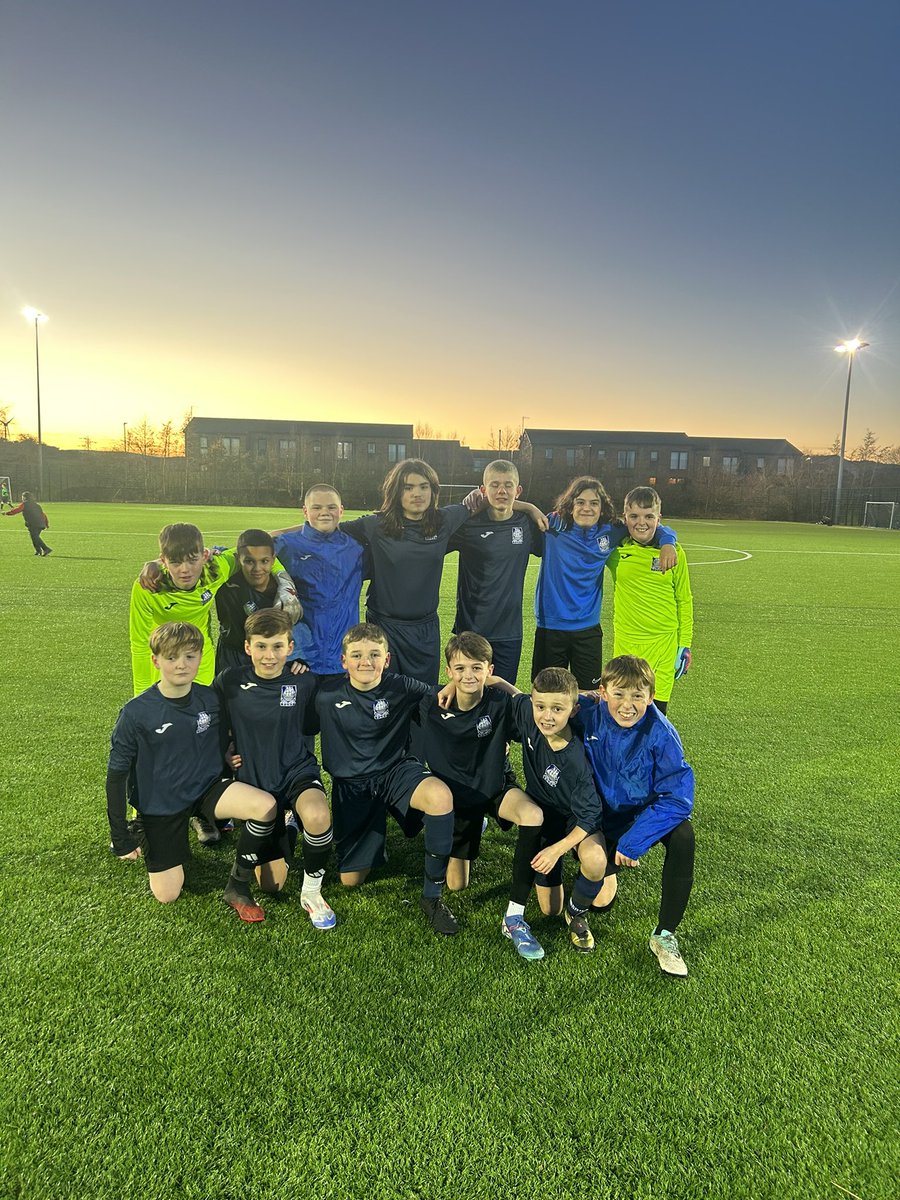 PGHS_PE_'s tweet photo. Great effort and spirit from the S1 boys today in their league fixture against St Stephen’s High. The celebrations and smiles for their first team goal at PGHS made the cold disappear for just a few seconds! Well done everyone and well done to St Stephen’s👏🏻🥶⚽️ https://t.co/C1qp2MwkKx