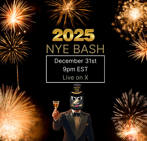 🍻New Year's Eve Bash🍻

Let's ring in the new year live, and on an unrecorded space!

⏲ We'll be celebrating the countdown to midnight in the US, from coast to coast, starting with EST and ending with PST!

Set your reminders👇
x.com/i/spaces/1YqKD…