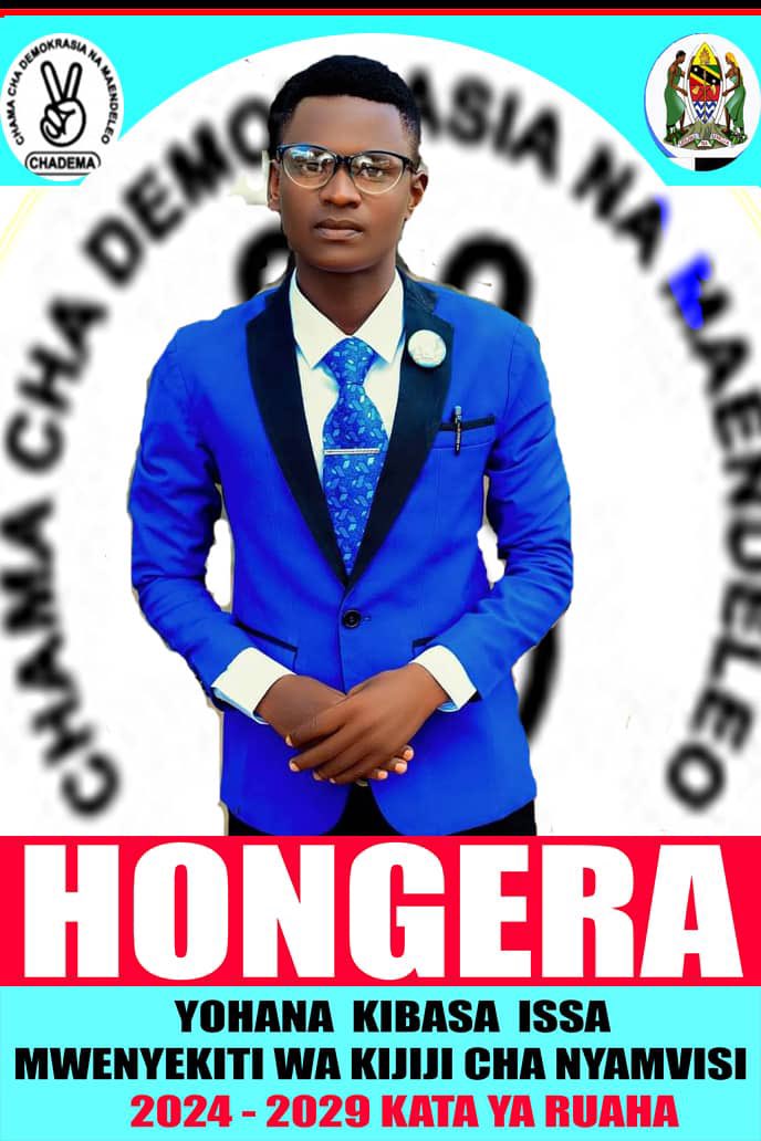 EVANS JONH JACOB (@johnsonpriscus) on Twitter photo #NewProfilePic
Congratulations kamanda mwenzangu nenda kafanye KAZI kwa ueledii huku ukimtanguliza Mungu hakika umetuheshimisha Vijana <a href="/BavichaU/">Bavicha Ubungo</a> #NewProfilePic
Congratulations kamanda mwenzangu nenda kafanye KAZI kwa ueledii huku ukimtanguliza Mungu hakika umetuheshimisha Vijana <a href="/BavichaU/">Bavicha Ubungo</a>