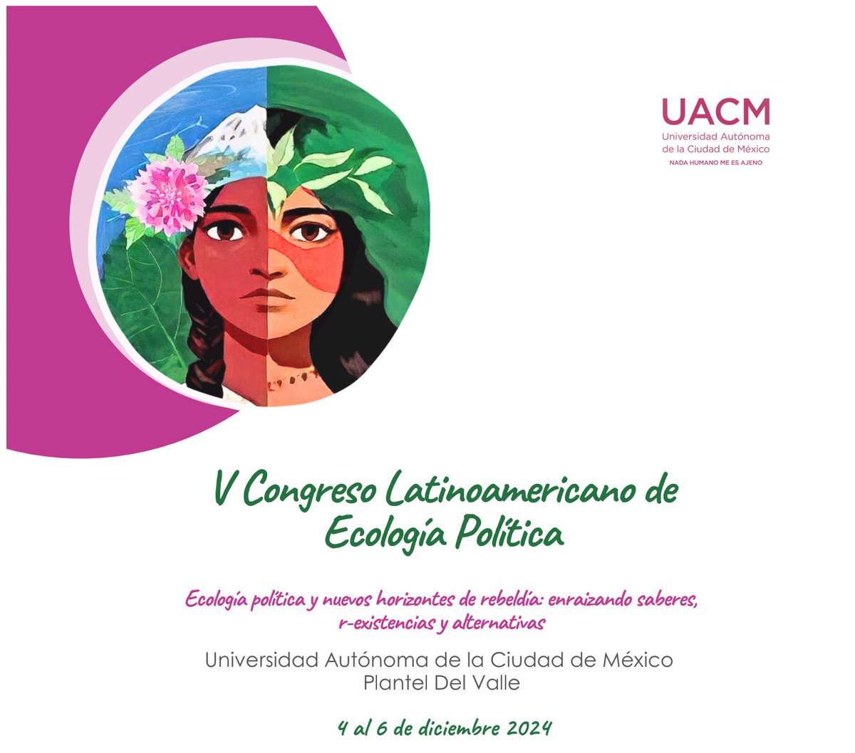 Les invitamos a las actividades que tenemos programadas en el V Congreso Latinoamericano de Ecología Política.

Puedes consultar todo el programa en el siguiente enlace: sites.google.com/.../vcongresol…