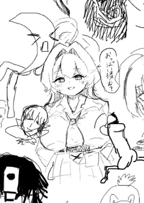 絵しりとり絵チャにて(副産物) 
